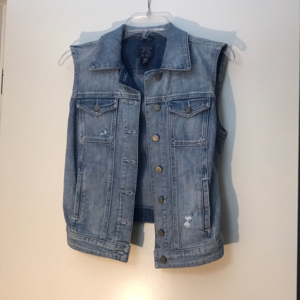 Guess denim vest